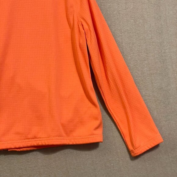 IZod PerformZ Jacket Women's XL Orange Zipper Pockets Long Sleeves - Picture 10 of 12